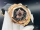 Replica Rose Gold Hublot Big Bang Sang Bleu 45 Watch Asia 7750 With Black Rubber Band (2)_th.jpg